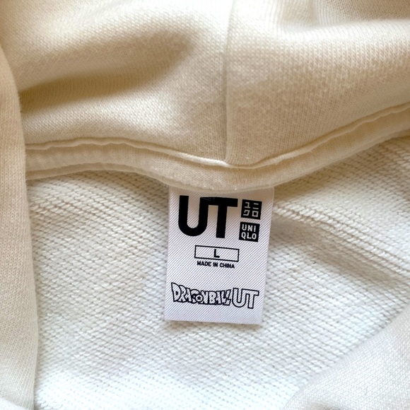 NWOT  Uniqlo brand Dragon Ball  hoodie size L - Picture 6 of 8
